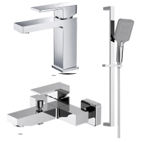 Комплект смесителей для ванны Aquatek Либра AQ1630CR хром