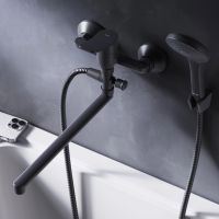 Смеситель для ванны AM.PM X-Joy F85A90122 черный