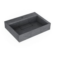 Раковина мебельная RAVAL Facet 60 Fac.08.60/Bet/RL черная