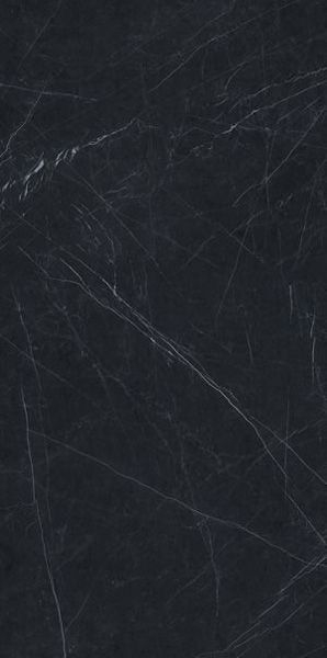 Керамогранит Ultra Marmi NERO MARQUINA Luc Shiny (6mm) 150x300 от Ariostea (Италия)