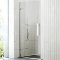 Душевая дверь в нишу Ravak Cool COSD1-90 профиль хром, стекло прозрачное