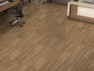 Керамогранит OAKLAND GINGER MATT.RELIEF. (ENWD6030SR845) 8x45 от Ennface (Индия)