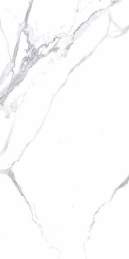 Керамогранит Calacatta Splendid Silver белый Полированный 60x120 от Ceradim (Индия)