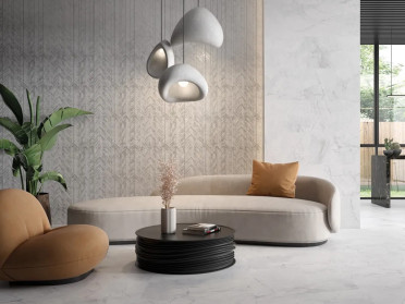 Настенная плитка Mystic Invisible White 40x120 от Ibero Ceramicas (Испания)