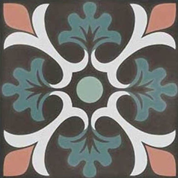 Керамогранит SYNC CLOVER BLUE (125638) 15x15 от DNA Tiles (Испания)