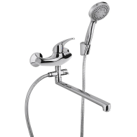 Смеситель для ванны Paini Smile 39CR112P19CAKM универсальный, хром