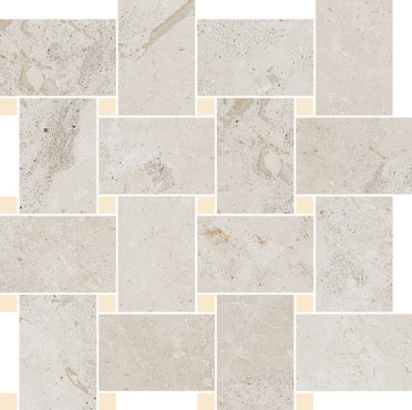 Декор Karnis Contrasti Ivory Matt con Tozz. Oro (94145) 30x30 от Cerdomus (Италия)