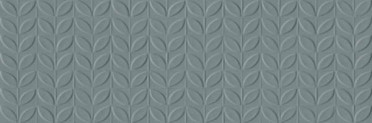 Настенная плитка Vida Struttura Foglia 3D Azzurro Rett (RA6R) 30x90 от Ragno (Италия)