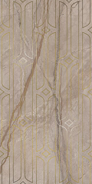 Декор Ифран бежевый светлый глянцевый обрезной (KMD3STA071BR) 60x119.5x0.9 от Kerama Marazzi (Россия)