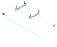 Комплект ножек для ванны Cezares LEG-KIT-150