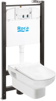 Комплект унитаз с инсталляцией и сиденьем микролифт Roca Dama Senso 893104680