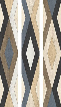 Керамогранит TONGASS DEC. DIAMOND (TON20DEC) 20x120 от Mariner (Италия)