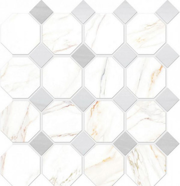 Мозаика Cava Mosaico Ottagona satin f. (29336) 30x30 от Vallelunga Ceramica (Италия)
