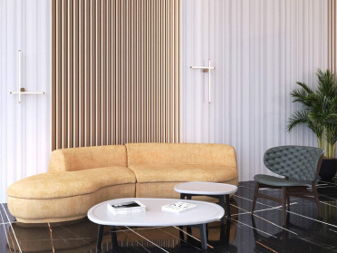 Керамогранит Marble SL Олимпико Стриато лаппатированный (SG073302R6) 119.5x320x6 от Kerama Marazzi (Россия)