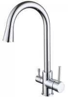 Смеситель для кухни с подключением к фильтру воды Aquatek AQ1085CR хром