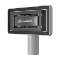 Универсальный перелив для моек Omoikiri OV-02-GM 4956722 вороненая сталь