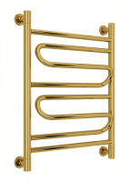Полотенцесушитель водяной 600x500 Сунержа Элегия+ 03-0205-6050 золото
