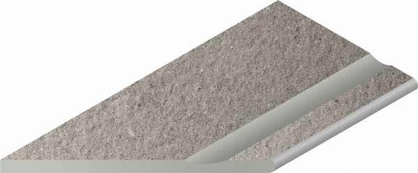 Угловая ступень DISCOVER X2 GREY BOR. SVASATO ROUND SX левая (620090001029) 30x60 от Italon (Россия)