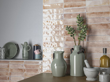 Керамогранит Jazba Beige Brillo (8 дизайнов) 6x24.6 от Cifre Ceramica (Испания)