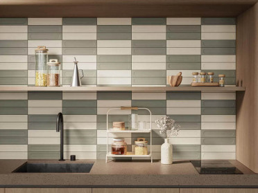 Настенная плитка Медина 2 бежевый светлый матовый структура (KM26369) 6x28.5x1 от Kerama Marazzi (Россия)