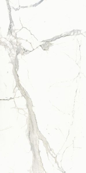 Керамогранит Ultra Marmi BIANCO CARRARA Luc Shiny (6mm) 150x300 от Ariostea (Италия)