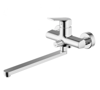 Смеситель для ванны c длинным изливом Bravat Real F6121179CP-01L