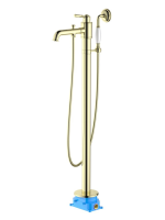 Смеситель для ванны Aquatek Классик AQ1545PG полированное золото