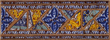 Вставка-подступенник NATURAL LA BALMA AZUL 12x33 от Gresan (Испания)