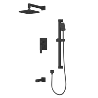 Душевая система Rush Thira TR3635-60Black черная