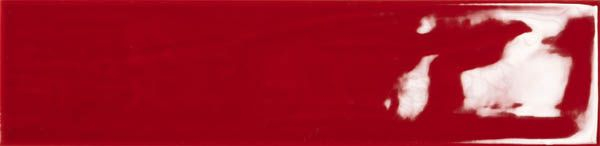 Настенная плитка MAIOLICA GLOSS RED 7.5x30 от TAU Ceramica (Испания)