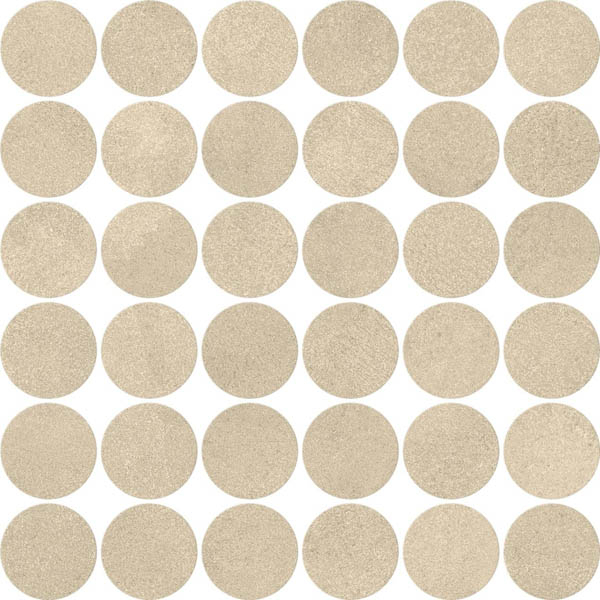Мозаика Boost Expression Tan Mosaico Circle (AYY4) 32x32 от Atlas Concorde (Италия)
