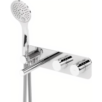 Смеситель для ванны Cezares Czr CZR-B-VDM1-T-01 встраиваемый, термостатический, хром