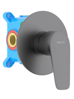 Смеситель для душа Aquatek Бетта AQ1166BGM оружейная сталь