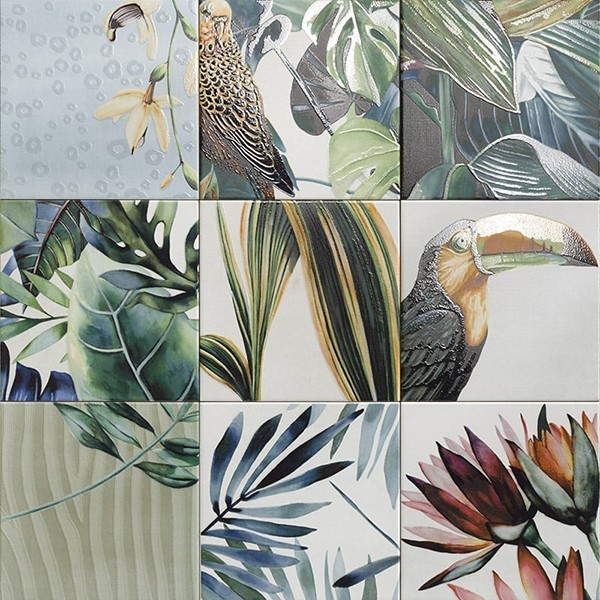 Настенная плитка DECOR TIKIDA 20x20 от Mainzu (Испания)