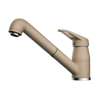 Смеситель для кухни с выдвижной лейкой Omoikiri Tateyama-S-CA 4994174 карамель