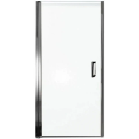 Душевая дверь в нишу Jacob Delafon Contra 80 см. профиль хром, стекло прозрачное