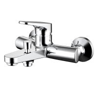 Смеситель для ванны c коротким изливом Bravat Eler F6191238CP-01-RUS