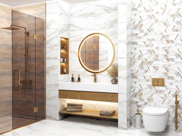 Настенная плитка Volcano Light (WT36VOC15) 30x60x9 от New Trend (Россия)