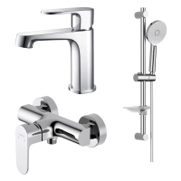 Комплект смесителей для ванны Aquatek Оберон AQ1231CR хром