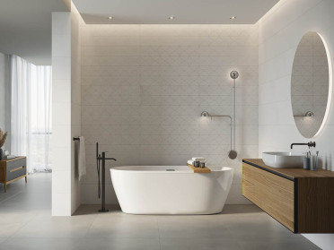 Настенная плитка Estetika light 30x90 от Creto (Россия)