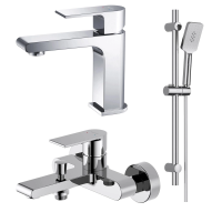 Комплект смесителей для ванны Aquatek Лира AQ1430CR хром