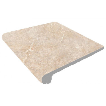 Фронтальная ступень Petra Beige Anti-Slip Rout. 30 30x33 от Gres de Aragon (Испания)