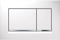 Кнопка смыва Geberit Sigma 30 115.883.KJ.1 белая/хром