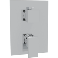 Смеситель для душа Cezares Czr CZR-VDIM5-01-Cr с 5-и позиционным переключателем, встраиваемый, хром