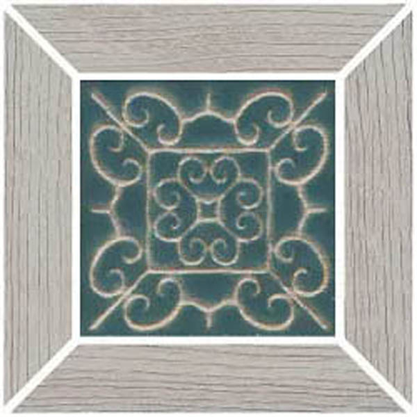 Вставка Тровазо наборный серый светлый матовый (ID151) 13x13x0.9 от Kerama Marazzi (Россия)