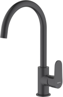 Смеситель для кухни Aquatek Оберон AQ1282MB черный