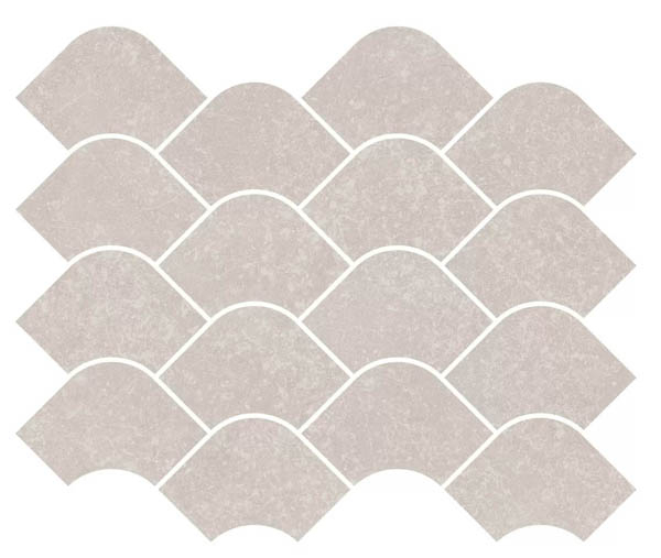Мозаика Касабланка наборный серый светлый мат.обр.(KMD2HID001BR) 30x25x0.9 от Kerama Marazzi (Россия)