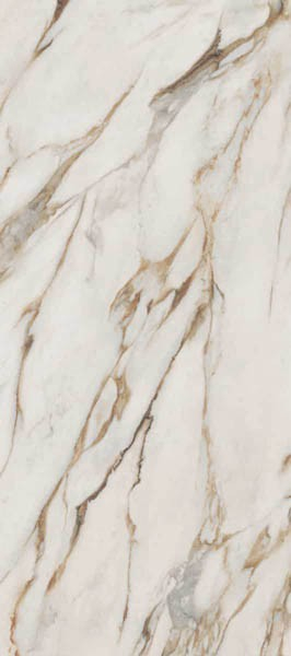 Керамогранит SENSI SIGNORIA CALACATTA VENA ORO LUX R (PF60008839) 120x280 от ABK Ceramiche (Италия)