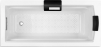 Чугунная ванна Jacob Delafon Archer 170x80 E6D905-0 с отверстием для поручня
