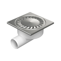 Душевой трап с решеткой Paini 150х150 мм, Нептун